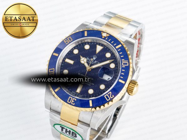 Rolex Submariner 126613 LB 904L SS/YG THBF 1:1 Best Edition Blue Dial On 904L SS/YG Bracelet SH3235