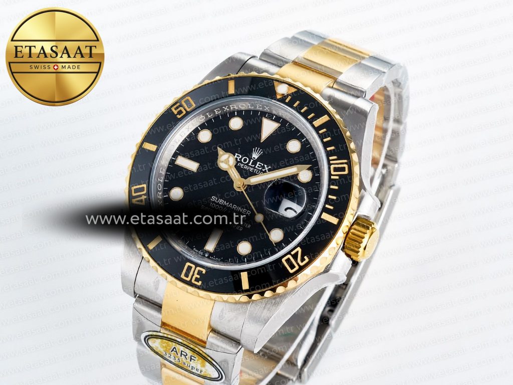 submariner 126613 lb black ceramic arf 11 best edition 904l ss case and bracelet sh32352