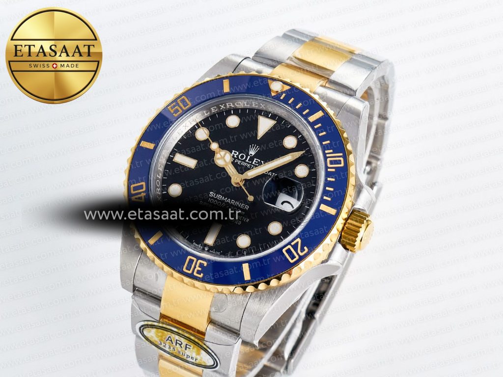 submariner 126613 lb blue ceramic arf 11 best edition 904l ss case and bracelet sh32351