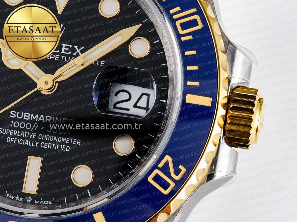 Rolex Submariner 126613 LB Blue Ceramic ARF 1:1 Best Edition 904L SS Case and Bracelet SH3235 - Görsel 11