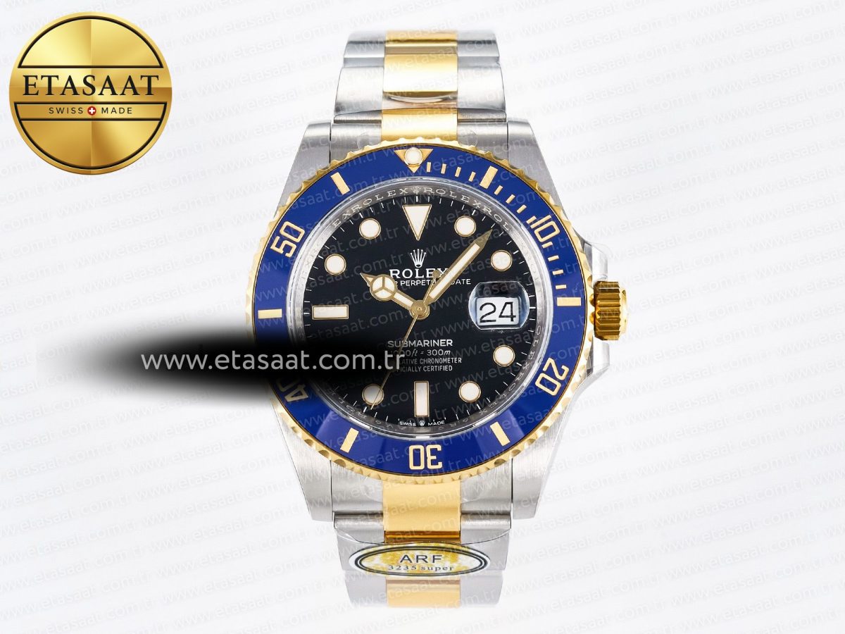 Rolex Submariner 126613 LB Blue Ceramic ARF 1:1 Best Edition 904L SS Case and Bracelet SH3235 - Görsel 3