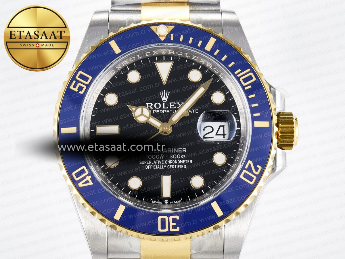 Rolex Submariner 126613 LB Blue Ceramic ARF 1:1 Best Edition 904L SS Case and Bracelet SH3235 - Görsel 4