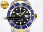 Rolex Submariner 126613 LB Blue Ceramic ARF 1:1 Best Edition 904L SS Case and Bracelet SH3235 - Görsel 4