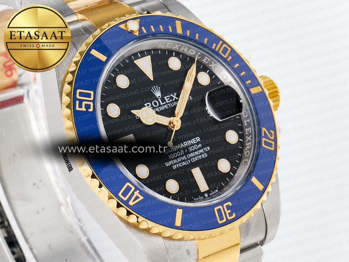 Rolex Submariner 126613 LB Blue Ceramic ARF 1:1 Best Edition 904L SS Case and Bracelet SH3235 - Görsel 5