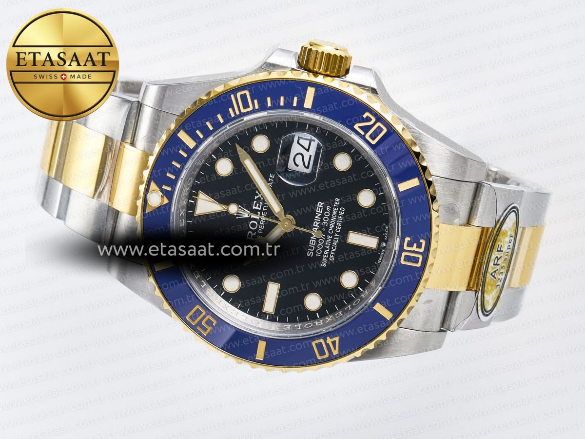Rolex Submariner 126613 LB Blue Ceramic ARF 1:1 Best Edition 904L SS Case and Bracelet SH3235 - Görsel 9