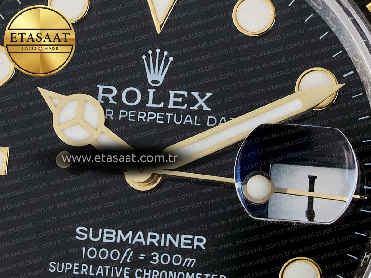 Rolex Submariner 126613 LN 904L SS/YG THBF 1:1 Best Edition Black Dial On 904L SS/YG Bracelet SH3235 - Görsel 10