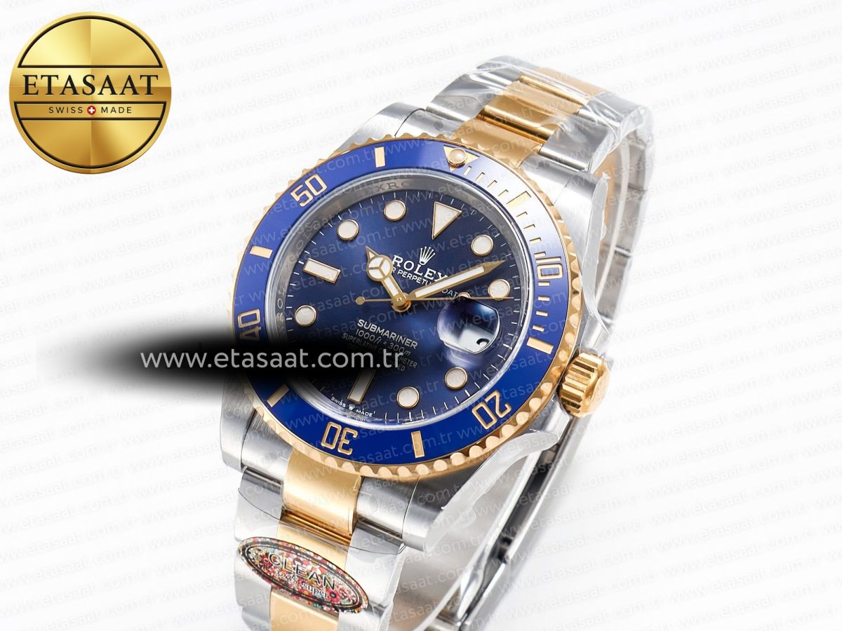 Rolex Submariner 126613LB 41mm Clean 1:1 Best Edition YG/SS Blue Dial VR3235 - Görsel 2