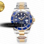 Rolex Submariner 126613LB 41mm Clean Yg/ Mavi Kadran VR3235 Eta Saat - Görsel 3 - 1:1 Süper Klon Saat