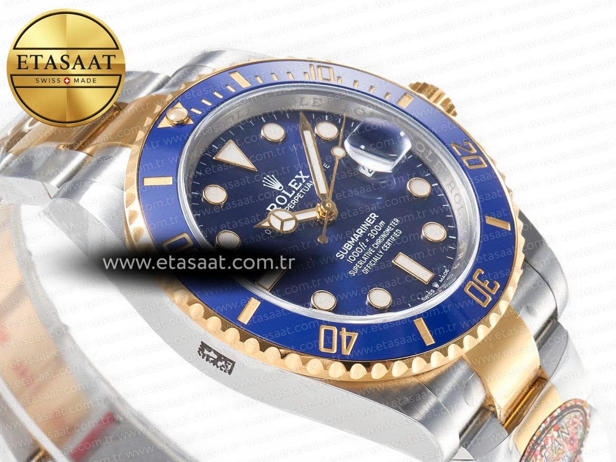 Rolex Submariner 126613LB 41mm Clean 1:1 Best Edition YG/SS Blue Dial VR3235 - Görsel 7