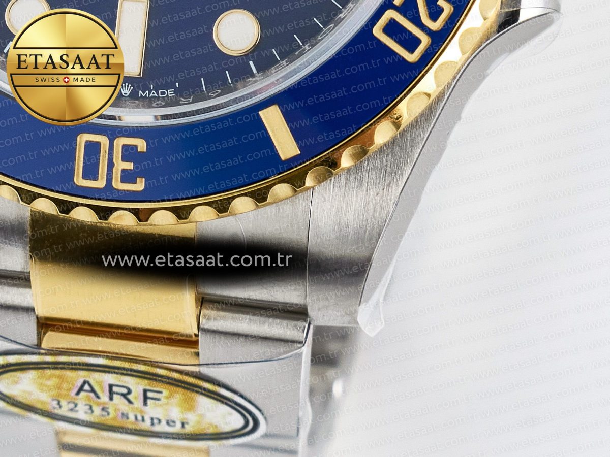Rolex Submariner 126613LB SS/YG ARF 1:1 Best Edition Steel Blue Dial 904L on SS/YG Oyster Bracelet SH3235 - Görsel 13
