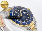 Rolex Submariner 126613LB SS/YG ARF 1:1 Best Edition Steel Blue Dial 904L on SS/YG Oyster Bracelet SH3235 - Görsel 7