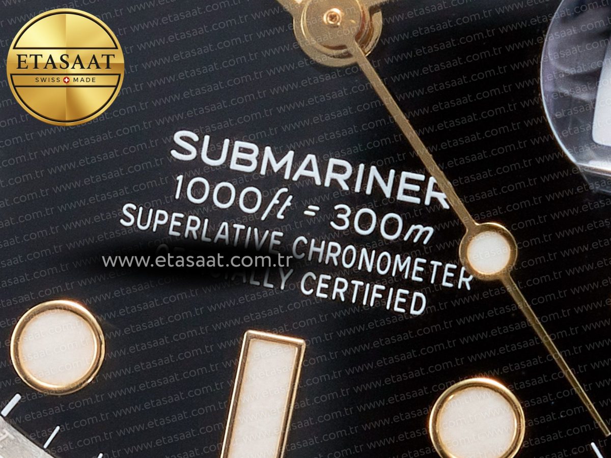 Rolex Submariner 126613LN 41mm Clean 1:1 Best Edition YG/SS Black Dial VR3235 - Görsel 11