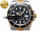 Rolex Submariner 126613LN 41mm Clean 1:1 Best Edition YG/SS Black Dial VR3235 - Görsel 4