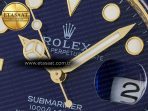 Rolex Submariner 126618 LB YG THBF 1:1 Best Edition Blue Dial On YG Bracelet SH3235 - Görsel 10