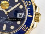 Rolex Submariner 126618 LB YG THBF 1:1 Best Edition Blue Dial On YG Bracelet SH3235 - Görsel 11