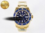 Rolex Submariner 126618 LB YG THBF 1:1 Best Edition Blue Dial On YG Bracelet SH3235 - Görsel 3