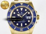 Rolex Submariner 126618 LB YG THBF 1:1 Best Edition Blue Dial On YG Bracelet SH3235 - Görsel 4