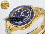 Rolex Submariner 126618 LB YG THBF 1:1 Best Edition Blue Dial On YG Bracelet SH3235 - Görsel 6