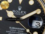 Rolex Submariner 126618 LN YG THBF 1:1 Best Edition Black Dial On YG Bracelet SH3235 - Görsel 10