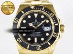 Rolex Submariner 126618 LN YG THBF 1:1 Best Edition Black Dial On YG Bracelet SH3235 - Görsel 4