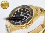 Rolex Submariner 126618 LN YG THBF 1:1 Best Edition Black Dial On YG Bracelet SH3235 - Görsel 6