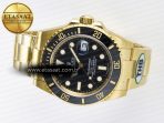 Rolex Submariner 126618 LN YG THBF 1:1 Best Edition Black Dial On YG Bracelet SH3235 - Görsel 9