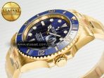 Rolex Submariner 41mm 126618 LB YG Blue Ceramic 904L Steel VSF 1:1 Best Edition VS3235 - Görsel 6