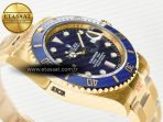 Rolex Submariner 41mm 126618 LB YG Blue Ceramic 904L Steel VSF 1:1 Best Edition VS3235 - Görsel 7