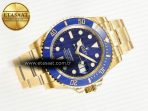 Rolex Submariner 41mm 126618 LB YG Blue Ceramic 904L Steel VSF 1:1 Best Edition VS3235 - Görsel 8