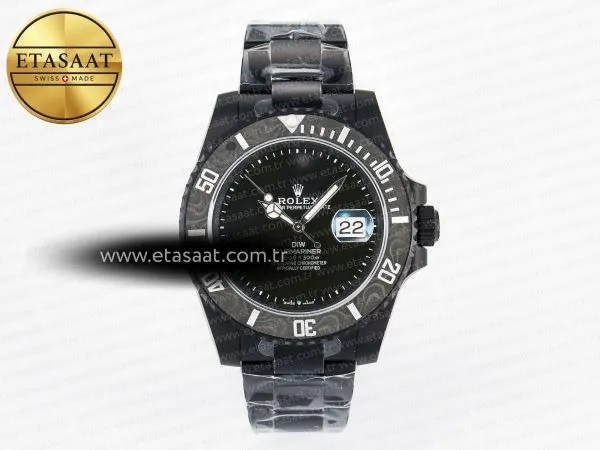 Rolex Submariner DIW Dlc VSF Eta Saat - 1:1 Süper Klon Replika Saat