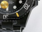 Rolex Submariner DIW  Black/Yellow Dial on DLC VS3135 - Görsel 13