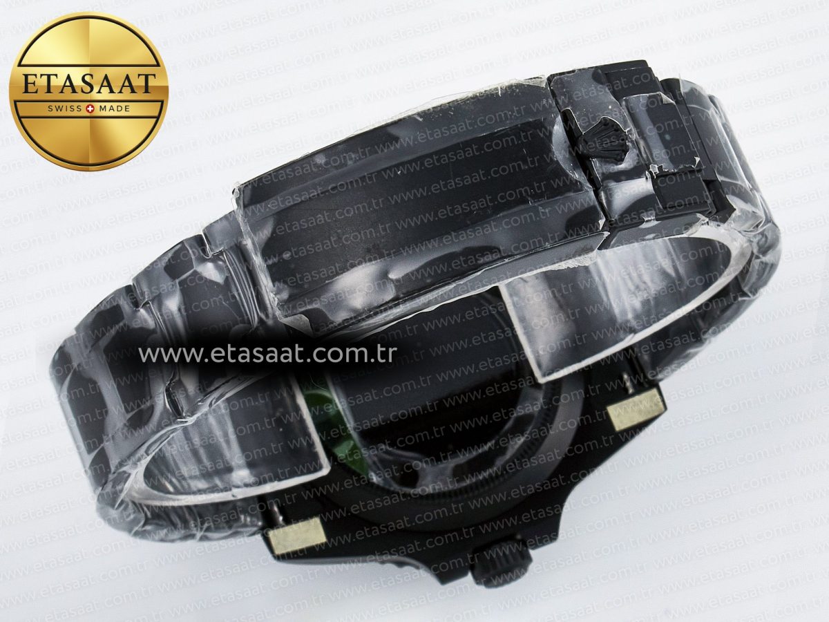 Rolex Submariner DIW  Black/Yellow Dial on DLC VS3135 - Görsel 16