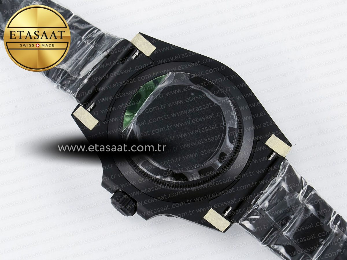 Rolex Submariner DIW  Black/Yellow Dial on DLC VS3135 - Görsel 17
