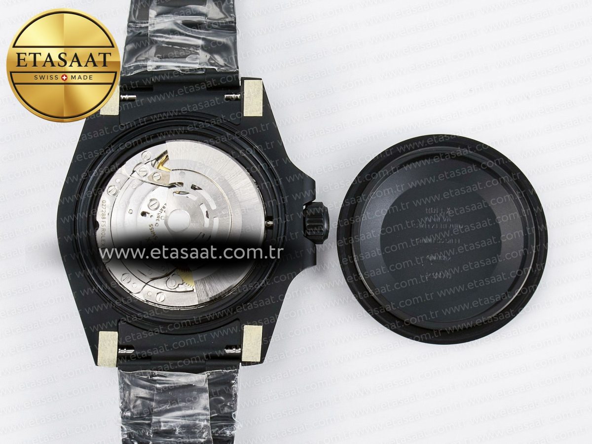 Rolex Submariner DIW  Black/Yellow Dial on DLC VS3135 - Görsel 18