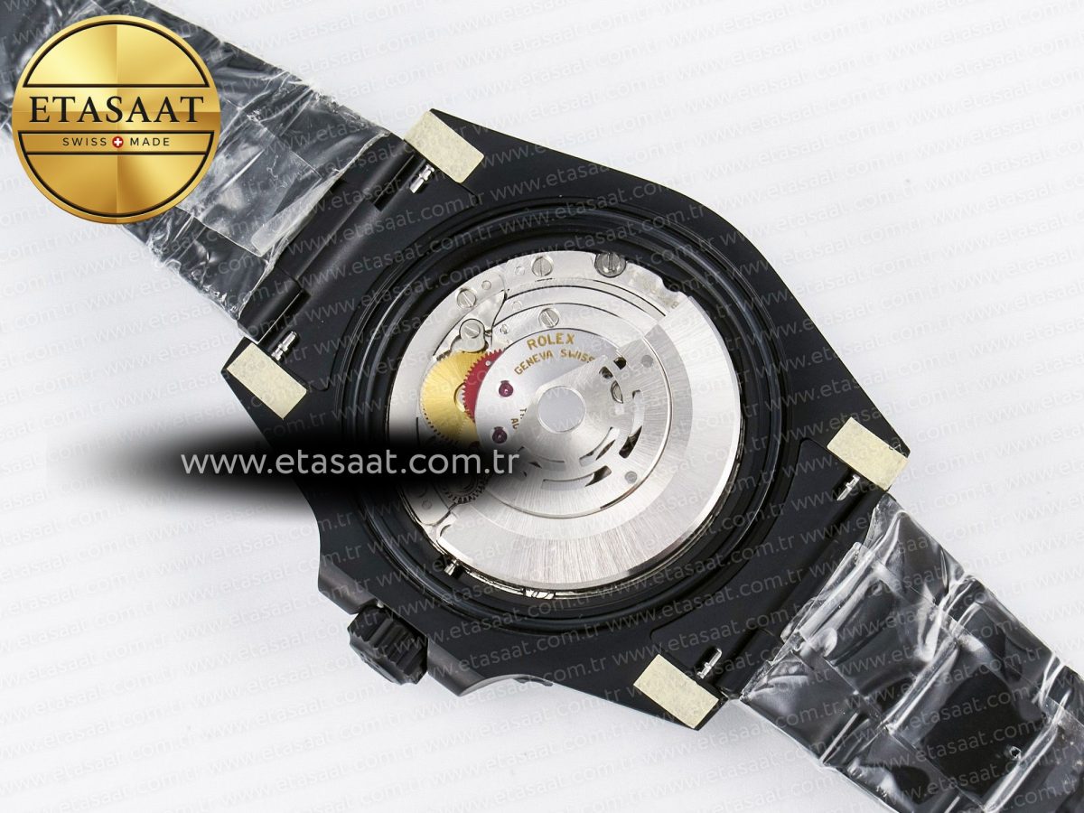 Rolex Submariner DIW  Black/Yellow Dial on DLC VS3135 - Görsel 19