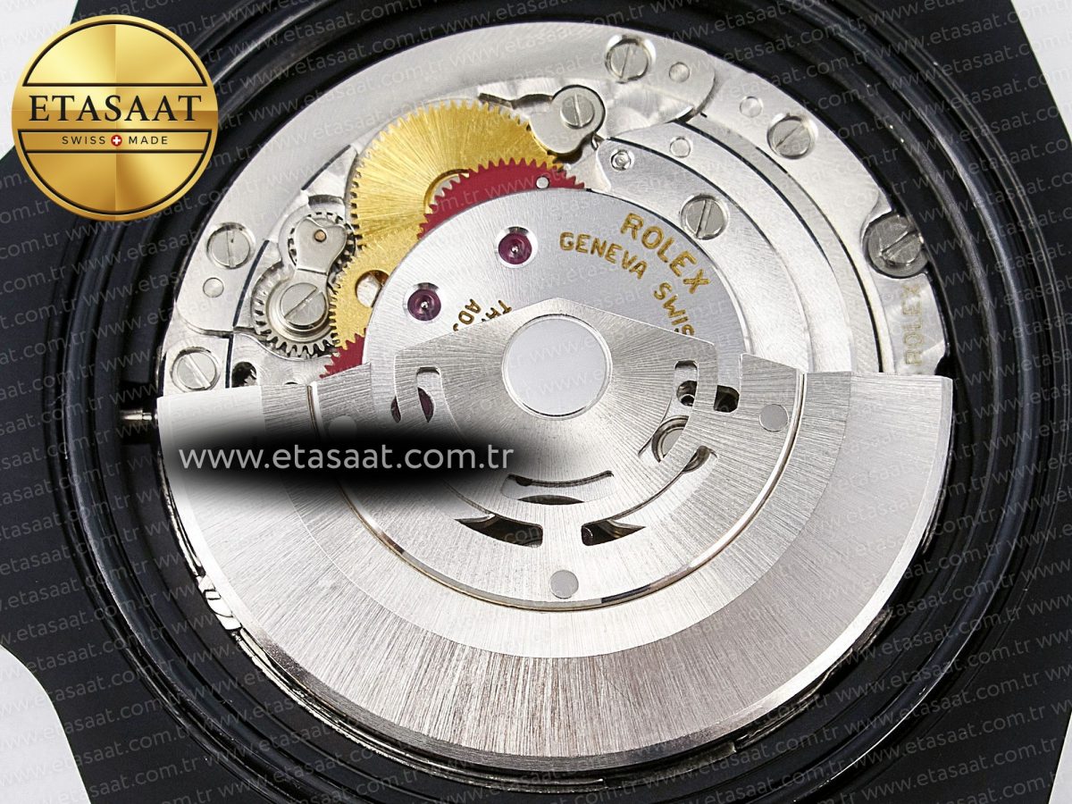 Rolex Submariner DIW  Black/Yellow Dial on DLC VS3135 - Görsel 20