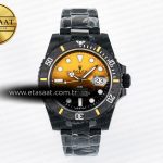 Rolex Submariner DIW Siyah/Sarı Kadran Dlc VS3135 Eta Saat - Görsel 3 - 1:1 Süper Klon Saat