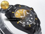 Rolex Submariner DIW  Black/Yellow Dial on DLC VS3135 - Görsel 7