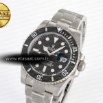 Rolex Submariner DIW Sandblasted Black Carbon Dial on SS VS3135