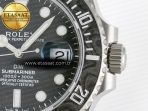 Rolex Submariner DIW Sandblasted Black Carbon Dial on SS VS3135 - Görsel 11
