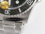 Rolex Submariner DIW Sandblasted Black Carbon Dial on SS VS3135 - Görsel 13