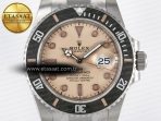 Rolex Submariner DIW Sandblasted Brown Dial on SS VS3135 - Görsel 4