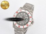 Rolex Submariner DIW Sandblasted Gray Dial White Ceramic Bezel on SS VS3135