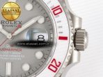 Rolex Submariner DIW Sandblasted Gray Dial White Ceramic Bezel on SS VS3135 - Görsel 11