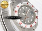 Rolex Submariner DIW Sandblasted Gray Dial White Ceramic Bezel on SS VS3135 - Görsel 5