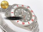 Rolex Submariner DIW Sandblasted Gray Dial White Ceramic Bezel on SS VS3135 - Görsel 7