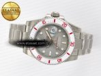 Rolex Submariner DIW Sandblasted Gray Dial White Ceramic Bezel on SS VS3135 - Görsel 9