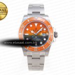 Rolex Submariner Turuncu/Siyah VS3135 Eta Saat - Görsel 3 - 1:1 Süper Klon Saat
