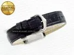 Cartier Tank Must Small SS 29mm DRF 1:1 Best Edition Black Dial on Black Leather Strap Swiss Quartz - Görsel 14