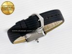 Cartier Tank Must Small SS 29mm DRF 1:1 Best Edition White Dial Diamonds Bezel on Black Calfskin Strap Swiss Quartz - Görsel 14